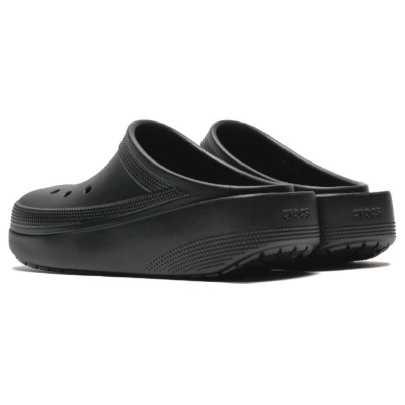 Crocs Classic Clogs Blunt Toe EVA Sandals Unisex 'Black'