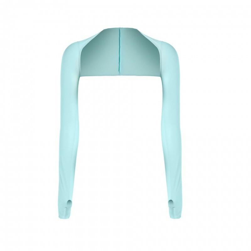 Eisseide UV-Schutz Armstulpen Unisex Kühlende Sport-Armabdeckung für Radfahren Outdoor-Aktivitäten mit Sonnenschutz