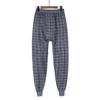 Men's Autumn Printed Trousers: Loose, Comfortable, and Elastic Polyester-Cotton for Middle-Aged and Elderly