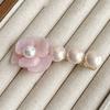 Korean Style Flower Hair Clip Sweet Duckbill Clip Lovely Camellia Pearl Side Clip  Hair Accessories