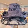 Fisherman Hat with 2 Adjustable Solar Fans Lightweight Breathable Wide Brim Solar Powered Fan Hat Outdoor Sun Protection Cap