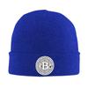 Bitcoin BTC Crypto Currency Warm Knitted Cap Fashion Bonnet Hat Autumn Winter Outdoor Beanies Hats for Unisex Adult