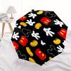 Disney Mickey Mouse Themed automatic opening and closing folding umbrella, portable - durable, 8-rib umbrella frame, very suitable for busin