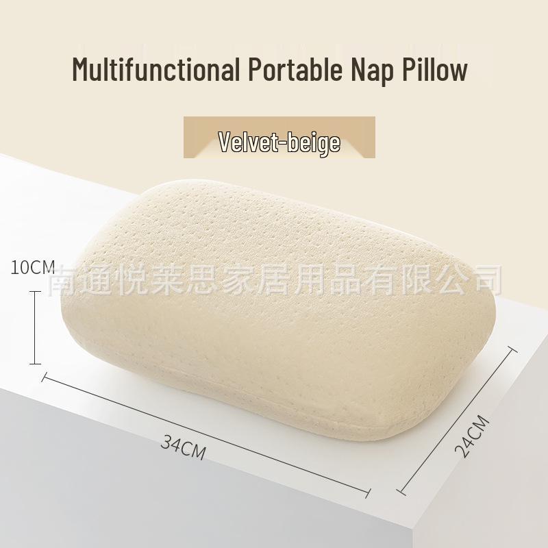Portable Memory Foam Nap Pillow for Adults and Kids