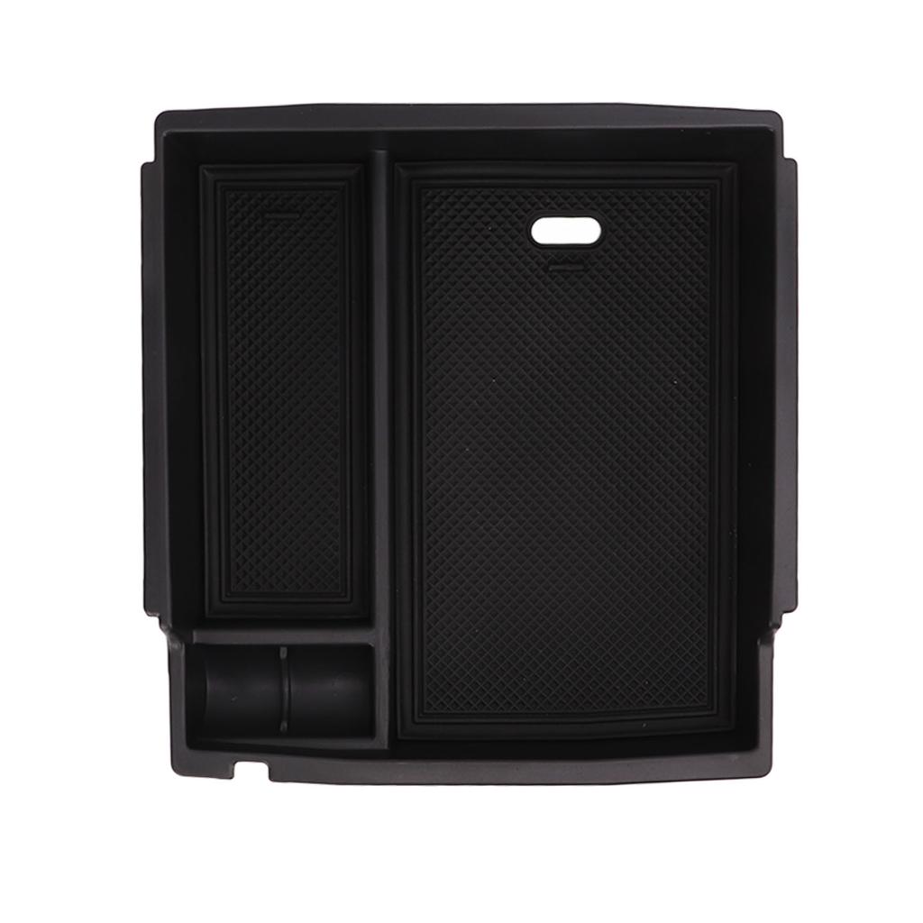 Center Console Organizer Tray Black Central Armrest Storage Box Replacement for Ford Bronco 2021 2022
