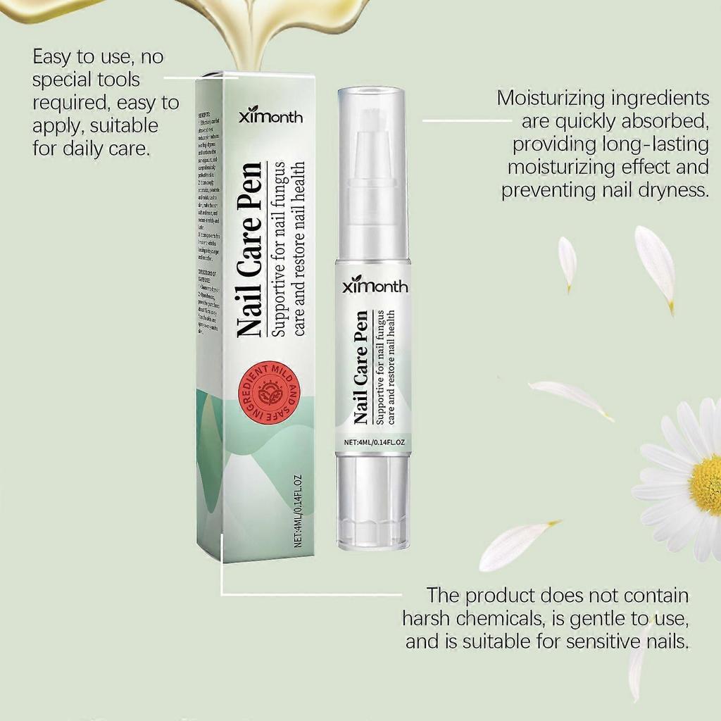 Ximonth Onychomycosis Care Pen, Hand And Foot Onychomycosis Nutrition Care Pen, Bright Nail Thick Toe Care Pen