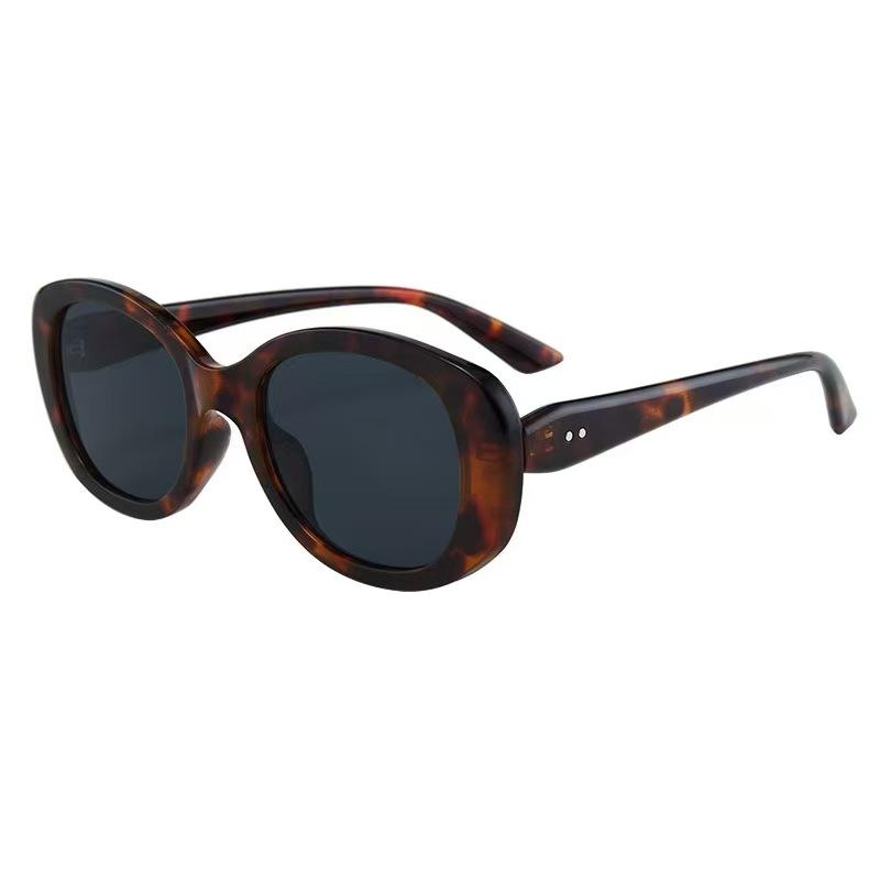 Fashion Style Sunglasses For Women Oval Shape Uv400 Protection Men'S Sun Glasses Travelling Fishing Outdoor Sunglass