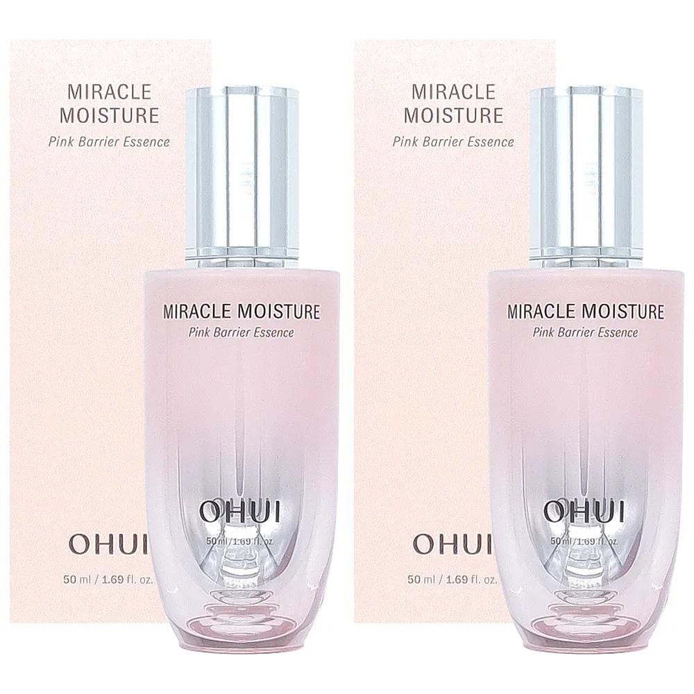 

O HUI Miracle Moisture Pink Barrier Essence 50ml 1+1 Care for radiant skin
