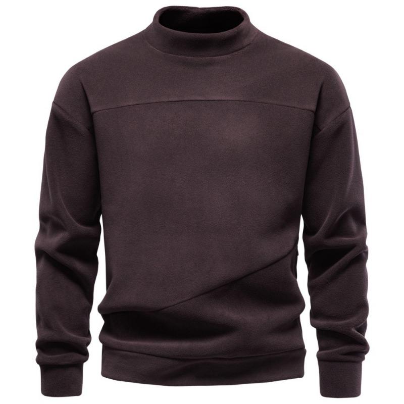 Men S Casual Pullover Round Neck Long Sleeve Loose Fit Sweatshirt