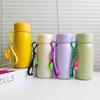 400ml Smart 316 Stainless Steel Insulated Water Bottle, Temperature Display Flask with Cute Strap