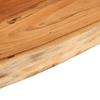 Vidaxl Półka Ścienna, 120X30X3,8Cm, Drewno Akacjowe, Naturalna Krawędź