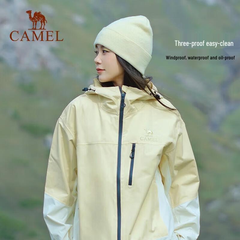 Camel Women's Single-Layer Outdoor Jacket A24CA45781