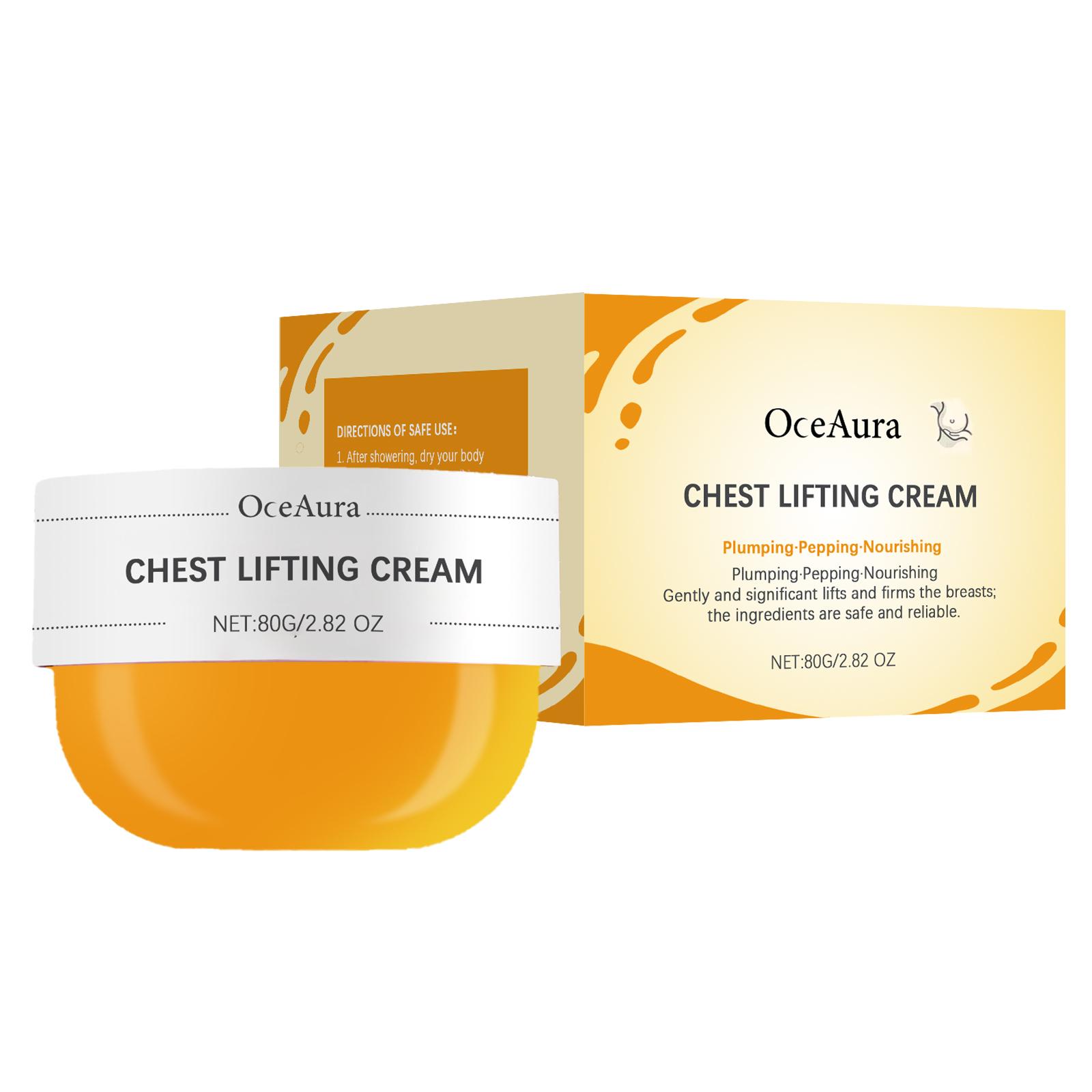

OceAura Breast Care Cream Mild formula Moisturizing, plumping and smoothening Daily care cream for chest skin 80g