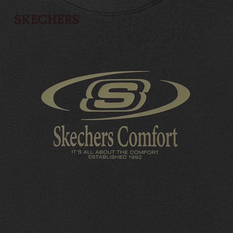 Skechers Unisex Knit Short Sleeve Anti-Bacterial Breathable T-Shirt L226U007