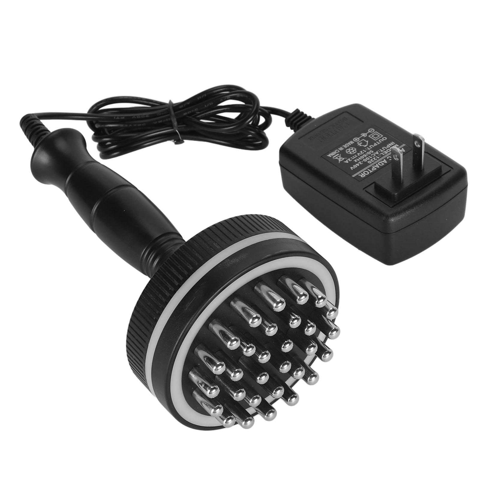 

Электрическая меридианная щетка 5 передач Гуаша Универсальный массаж Микроток Электронное моделирование тела US PLUG