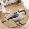 Stickerbird Round Area Rug,Carpet Rug for Living Room Bedroom Sofa Playroom Decor,Non slip Floor Mat