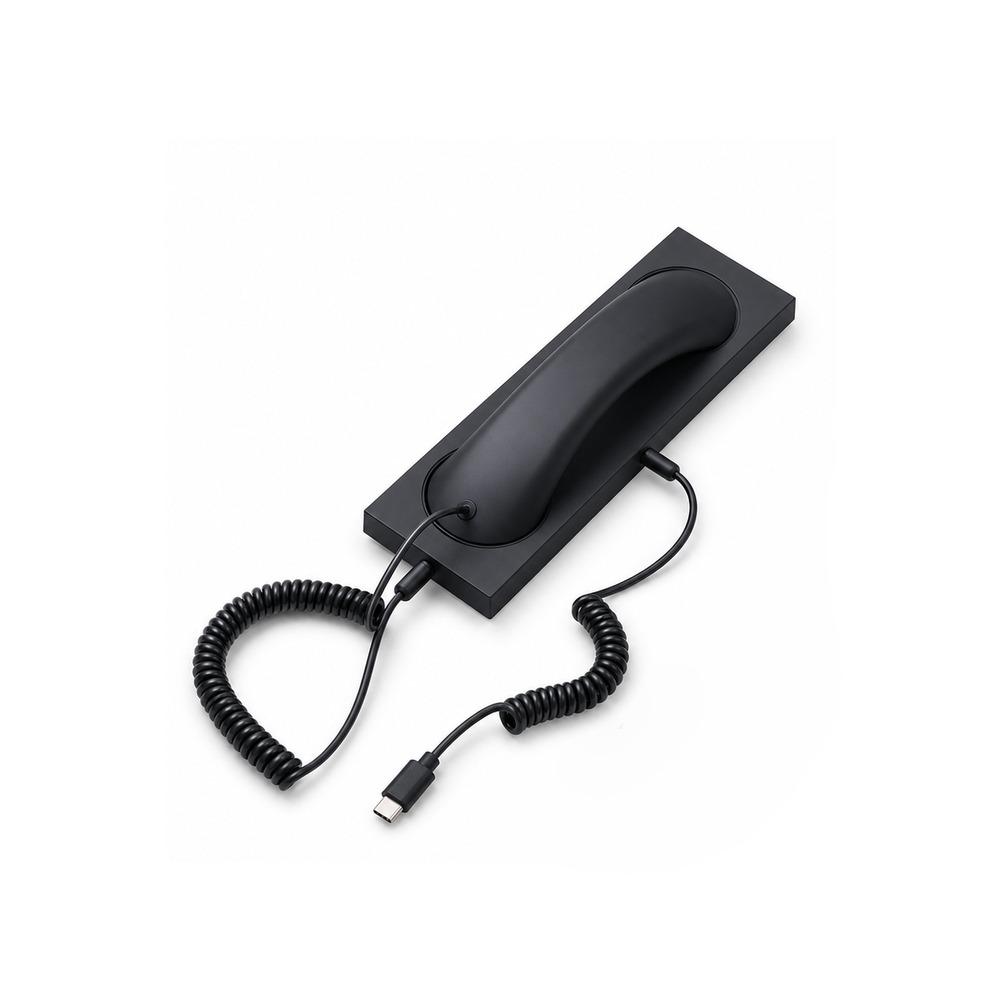 Type-C Phone Handset with Microphone Handheld Cell Phone Receiver High Quality Telephone Handset