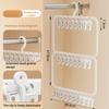 Baby Hangers Plastic No Trace Storage Sock Clips Windproof Drying Clothes Hanger for Infant Wardrobe