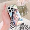 Custodia per Telefono Wuthering Waves Yangyang per iPhone 17 16 15 14 13 12 11 Air Pro Max Plus Placcatura Argentata Copertura Colorata Copertura di Lusso