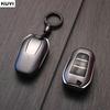 Gun Grey TPU Hülle Schlüsselanhänger Auto Schlüsselhülle Abdeckung Für Peugeot 3008 308 408 4008 508 5008 2008 Citroen C4 C5 C4L C6 C3-Xr Ds3 Ds4 Ds5