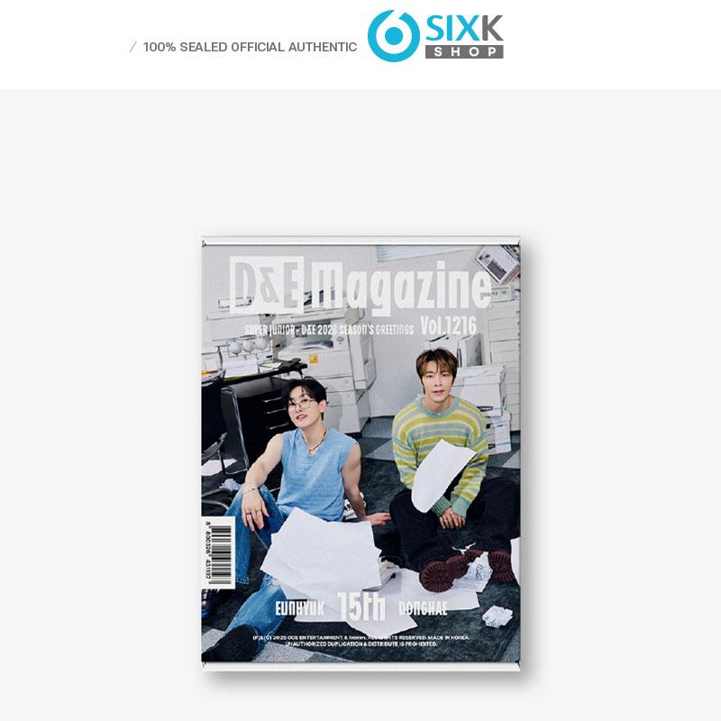 [Pre-order] SUPER JUNIOR-D&E 2026 SEASON’S GREETINGS [D&E Magazine Vol.1216]