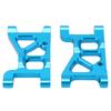 2Pcs Aluminum Alloy Front Suspension Arms Metal Front Swing Arm for Tamiya 110 XV01 RC Car