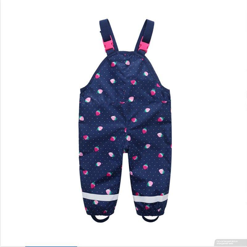 Outdoor Play Sand Wading Tactical Pants Children's Shoulder Strap