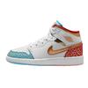 Air 1 Mid GS NC To Chi Kids Sneakers White Metallic-Gold University-Red FB2212-100