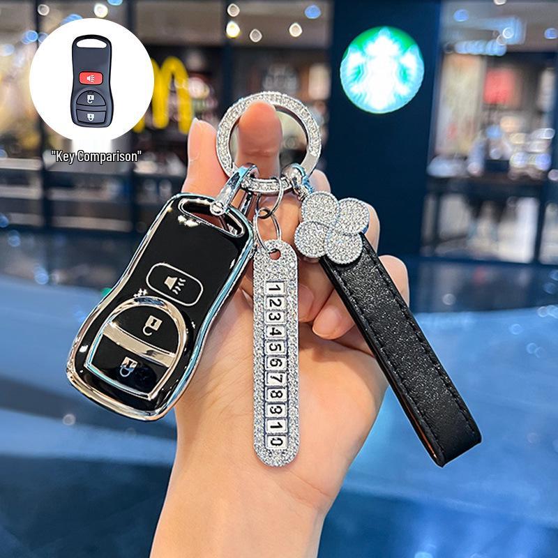 Nissan Classic Sylphy, NV200, Livina, Tiida, Paladin, Venucia D50/R50 Key Case: Car Bag Buckle Shell