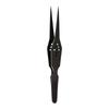 Professional Corrosions Resistant Alloy Steel Tweezers Wide Body Design Enhanced Grip for Electronics Repairing Tasks