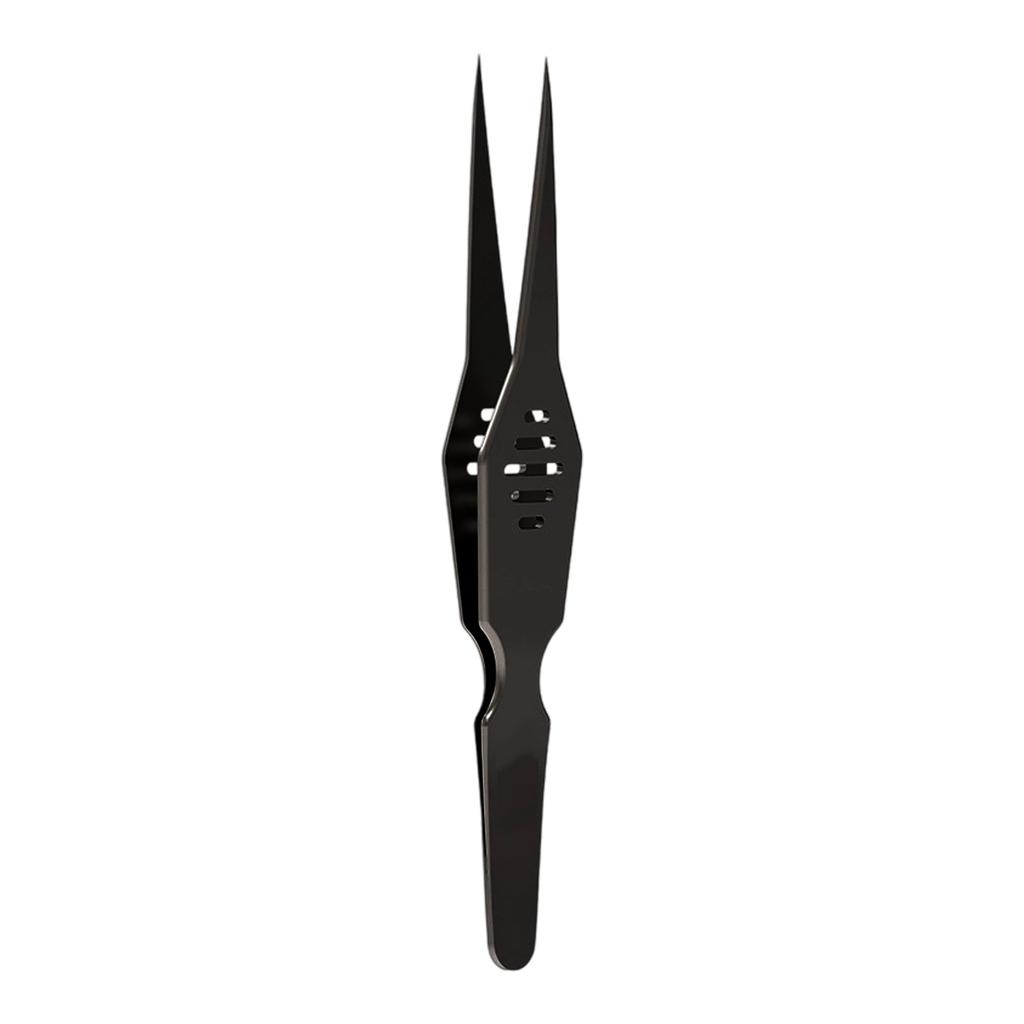 Professional Corrosions Resistant Alloy Steel Tweezers Wide Body Design Enhanced Grip for Electronics Repairing Tasks