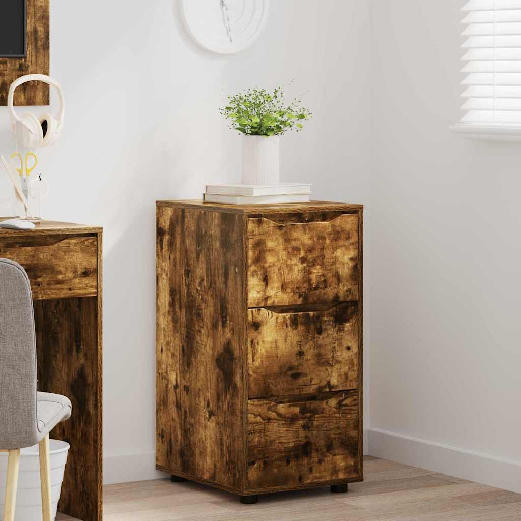Storage Cabinet Smoked Oak 40 x 48 x 81 cm