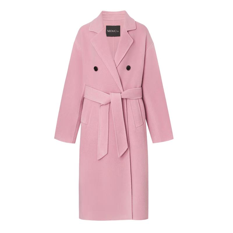 MO&Co. Merino Wool Double-faced Coat S (160)