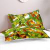 Comforter Leaves Bedding Sets Green Plants Boys Girls Kid‘S King Bedroom Bed Set Queen Bedding Set