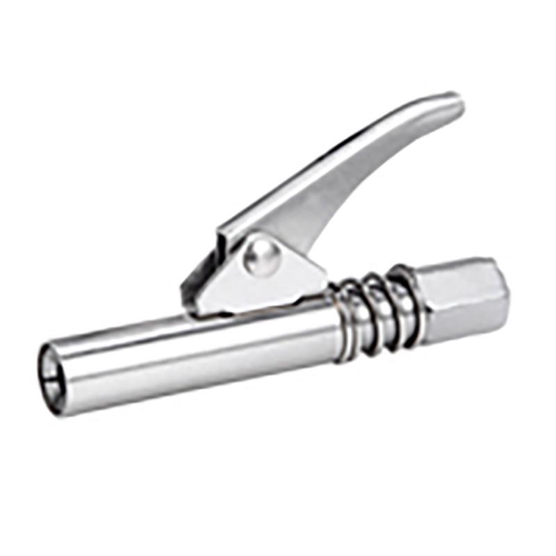 High-Pressure Self-Locking Grease Gun Nozzle with Pliers-Type Head