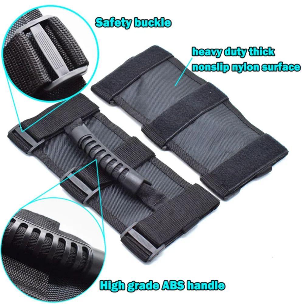 Non-Slip Roll Bar Grab Handles Heavy Duty Interior Accessories Armrest  Interior Car