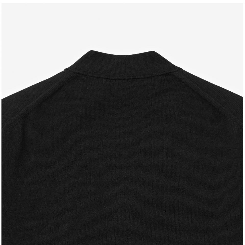 Comme Des Gar Ons Play White Heart Wappen V Neck Cardigan Ax N062 051