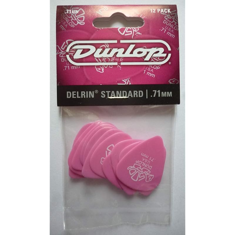 

Dunlop Delrin Стандартный розовый (0.71mm) 12 шт. [товар]