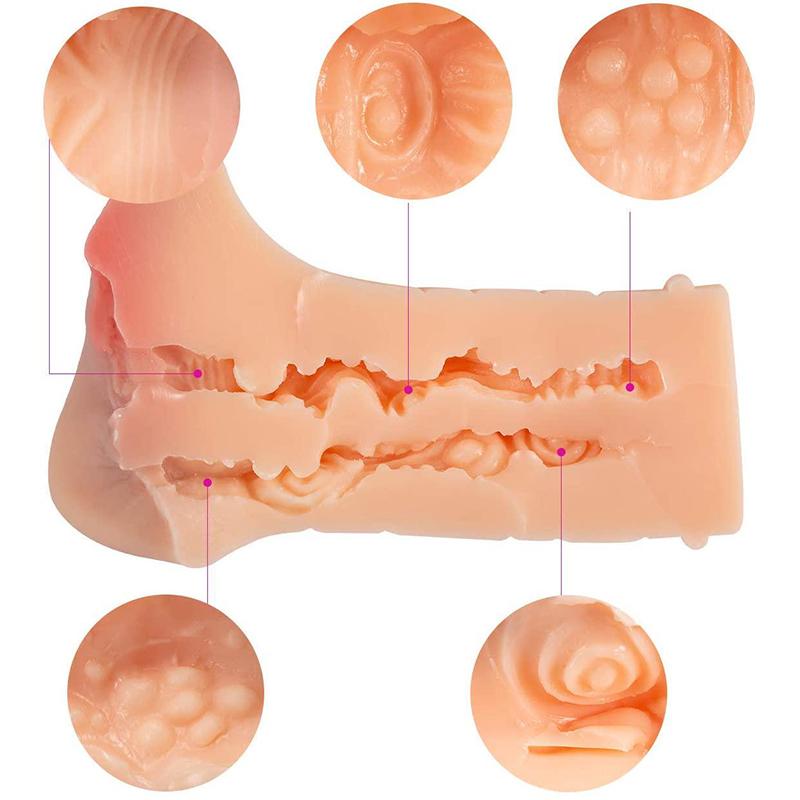 Male Sex Toy Simulation Vagina Realistic Aircraft Cup Masturbation Cup