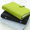 Cross-Border Felt Leather Loose-Leaf Diary Notebook