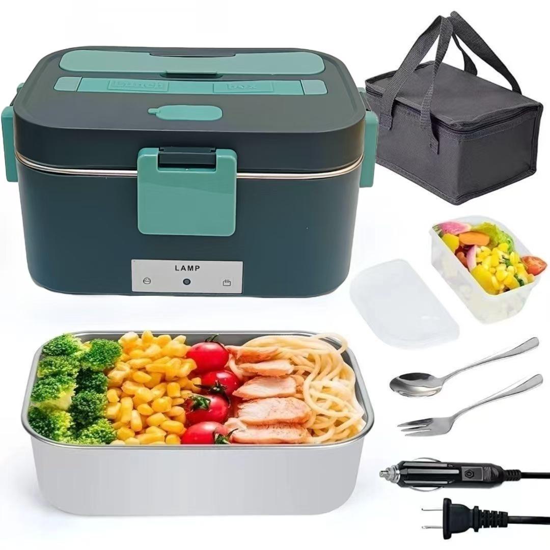 

Office Worker Electric Heated Lunch Box – Dual-Use, Multi-Functional, No Water Needed for Insulation. Home-Car Dual Use*US 110V
