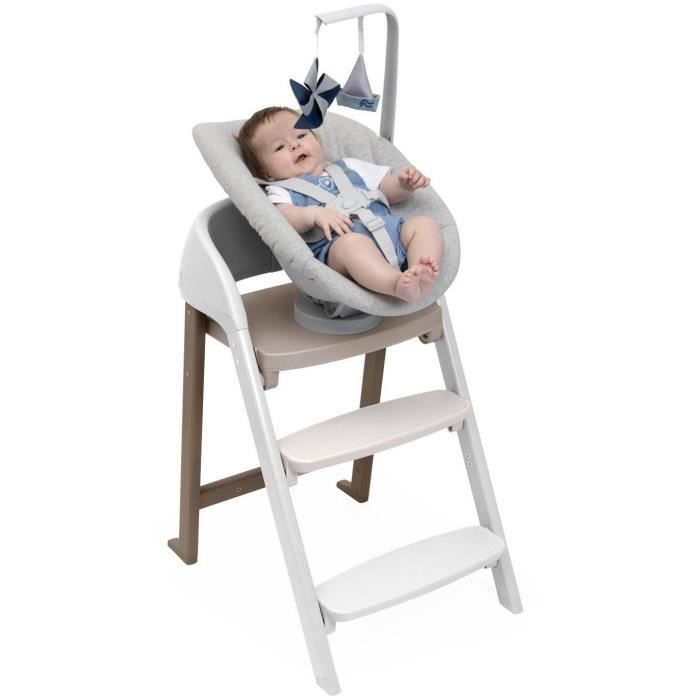 Newborn Seat - CHICCO - Crescendo - Reclinable - Grey