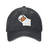 Summer White Goose Hey Bro Baseball Cap Sun  Hot Sale Print Washed Trucker Hat Men Adult Casual Running Hippie Baseball Caps