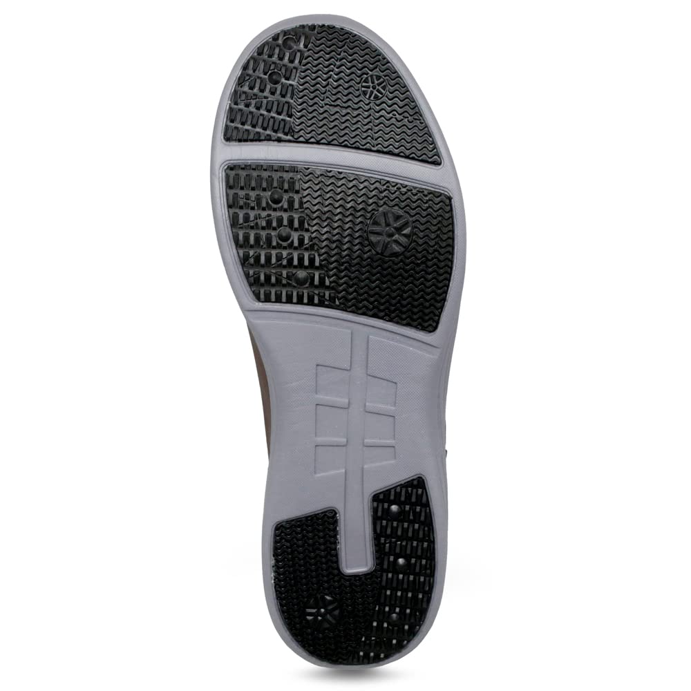 Waterproof Sneakers Low Cut Wide High Instep 6E Casual Walking Shoes Rain Shoes Edm70 BROWN [Edwin] Men's Men's 26.5cm