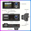 Auto DVR HD 1080P Palubní kamera IPS Videorekordér Cyklus Palubní kamera Zrcadlo Řídicí rekordér Noční vidění