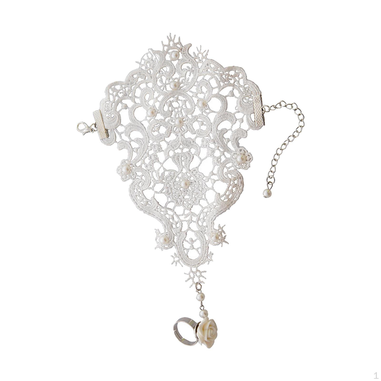 

Элегантные кружевные перчатки без пальцев для женщин — идеальные вечеринки и мероприятия белый