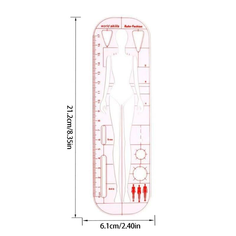 1:4 Scale PVC Body Template For Garment Designs And Tailoring Students