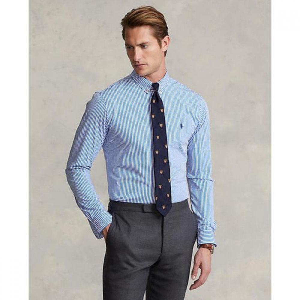 Polo Ralph Lauren Men S claSSic Fit Stripe Stretch Poplin Shirt Mnpowov16822317400 XS