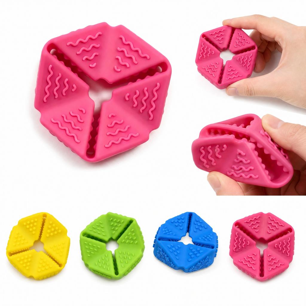 Foldable Sensory Toy for Stress and Anxiety - Finger Toy for Kids and Adults