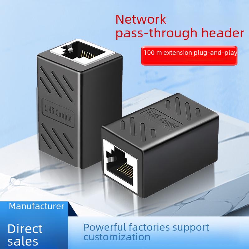 RJ45 Netzwerkkabel-Steckverbinder, Dual-Pass Durchgangs-Verlängerungsmodul